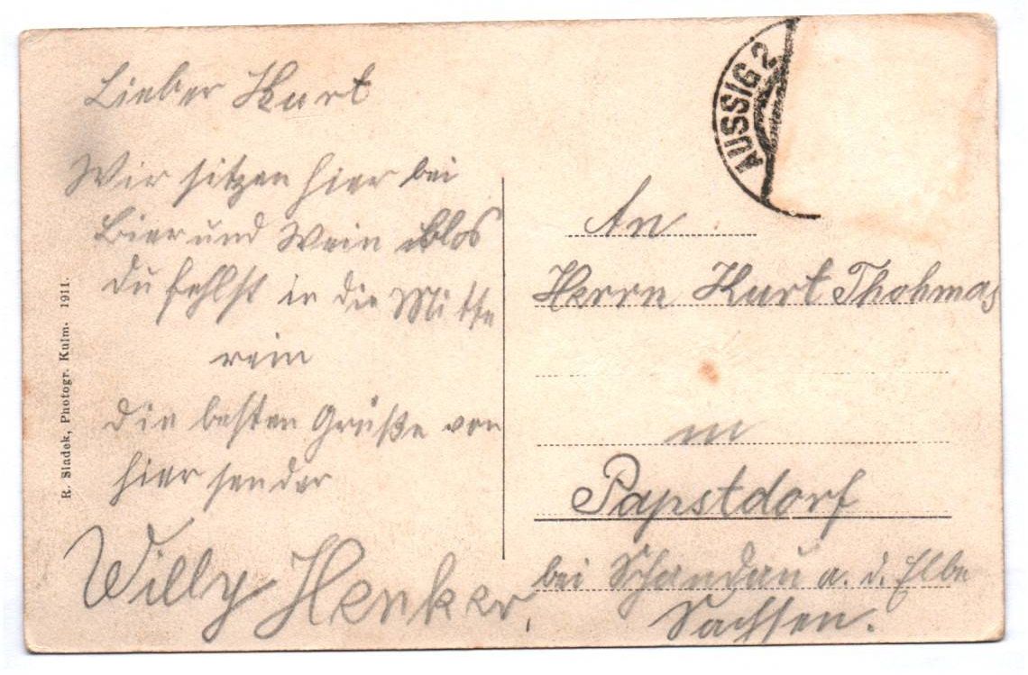 Ak Schlacht bei Kulm 1813 letzter entscheidener Moment 1911 Ak Schlacht bei Kulm 1813 letzter entscheidener Moment 1911