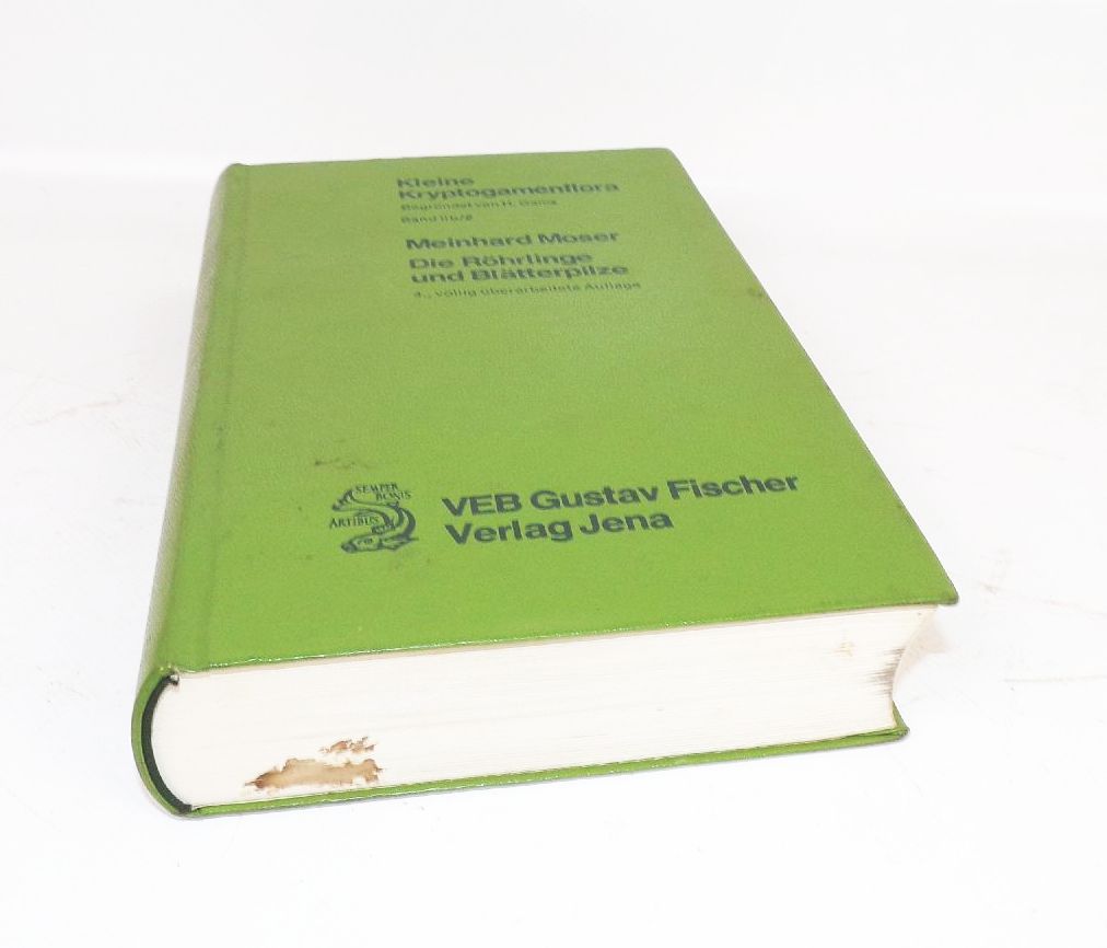 Die Röhrlinge und Blätterpilze 1978 Meinhard Moser Pilze Mykologie Buch