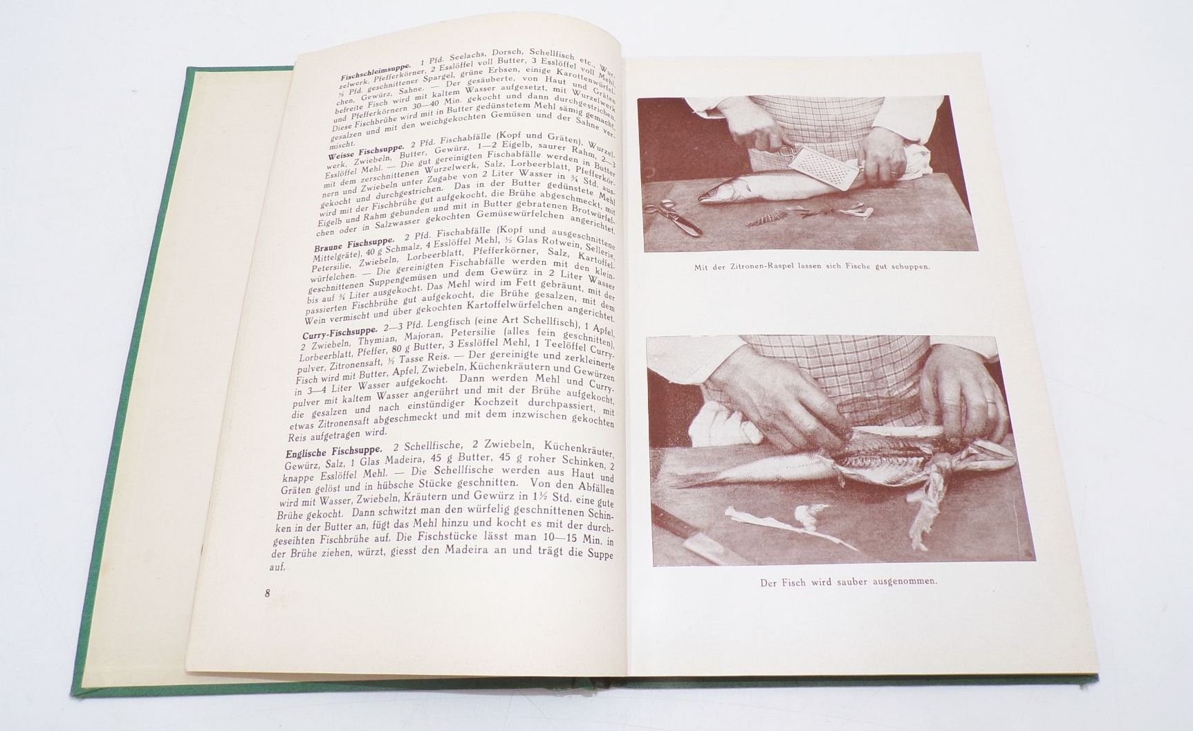 Fische Wild und Geflügel Nietlispach 1930 Rezepte antikes Kochbuch Fische Wild und Geflügel Nietlispach 1930 Rezepte antikes Kochbuch