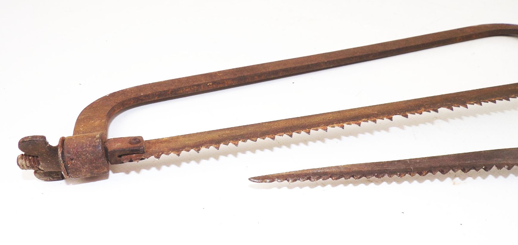 Alte Säge 2 Stück Holzgriff Holzsägen