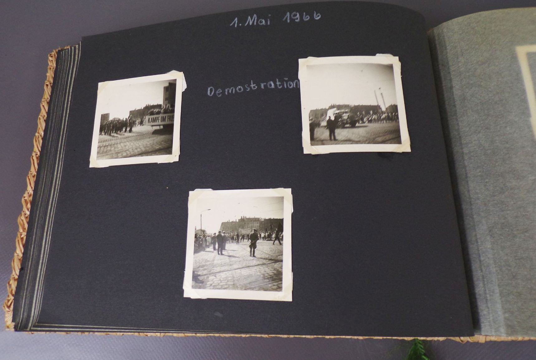 Altes Fotoalbum Jugendtreffen Karl Marx Stadt Chemnitz DDR Urlaub 1966 Altes Fotoalbum Jugendtreffen Karl Marx Stadt Chemnitz DDR Urlaub 1966