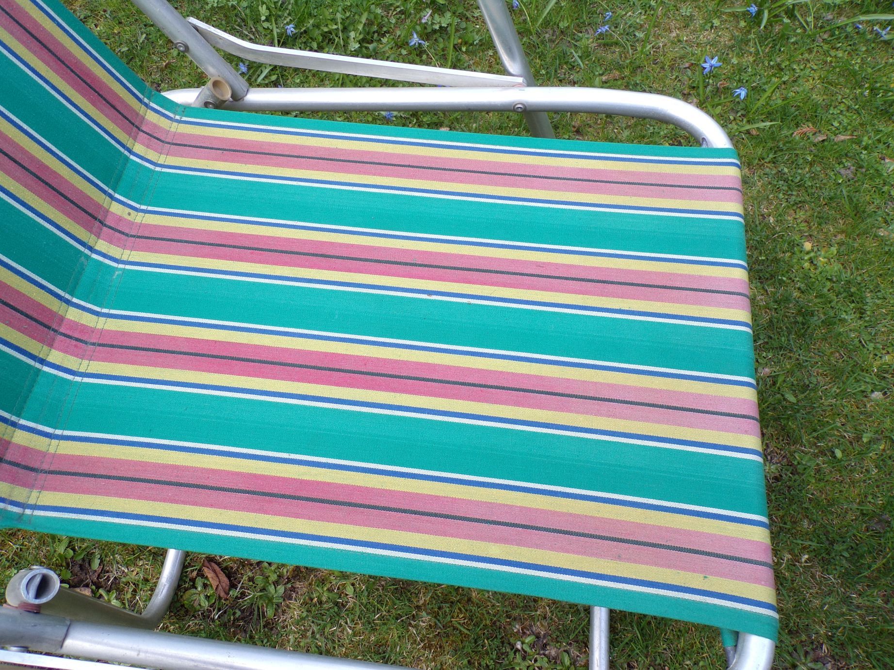 Alter Campingstuhl Klappstuhl DDR