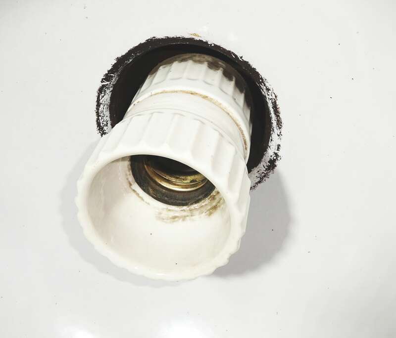 Alte Emaille Fabriklampe industrial Deckenlampe Loft Deko true Vintage