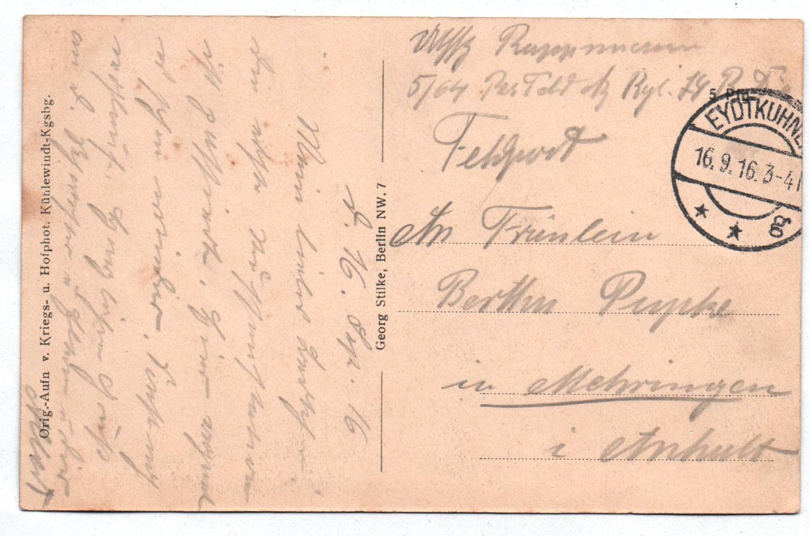 Ak Wirballen Bahnhof Eydtkuhnen 1916 Ak Wirballen Bahnhof Eydtkuhnen 1916