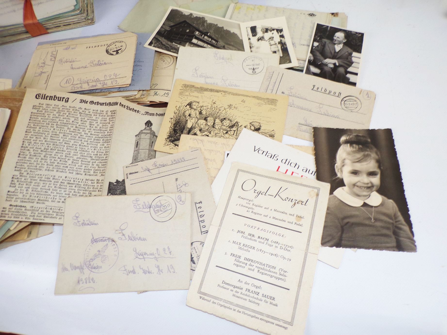 Feldpost Nachlass 19 Panzer Division Luftwaffe Estland Kriegsgefangenschaft Briefe Konvolut