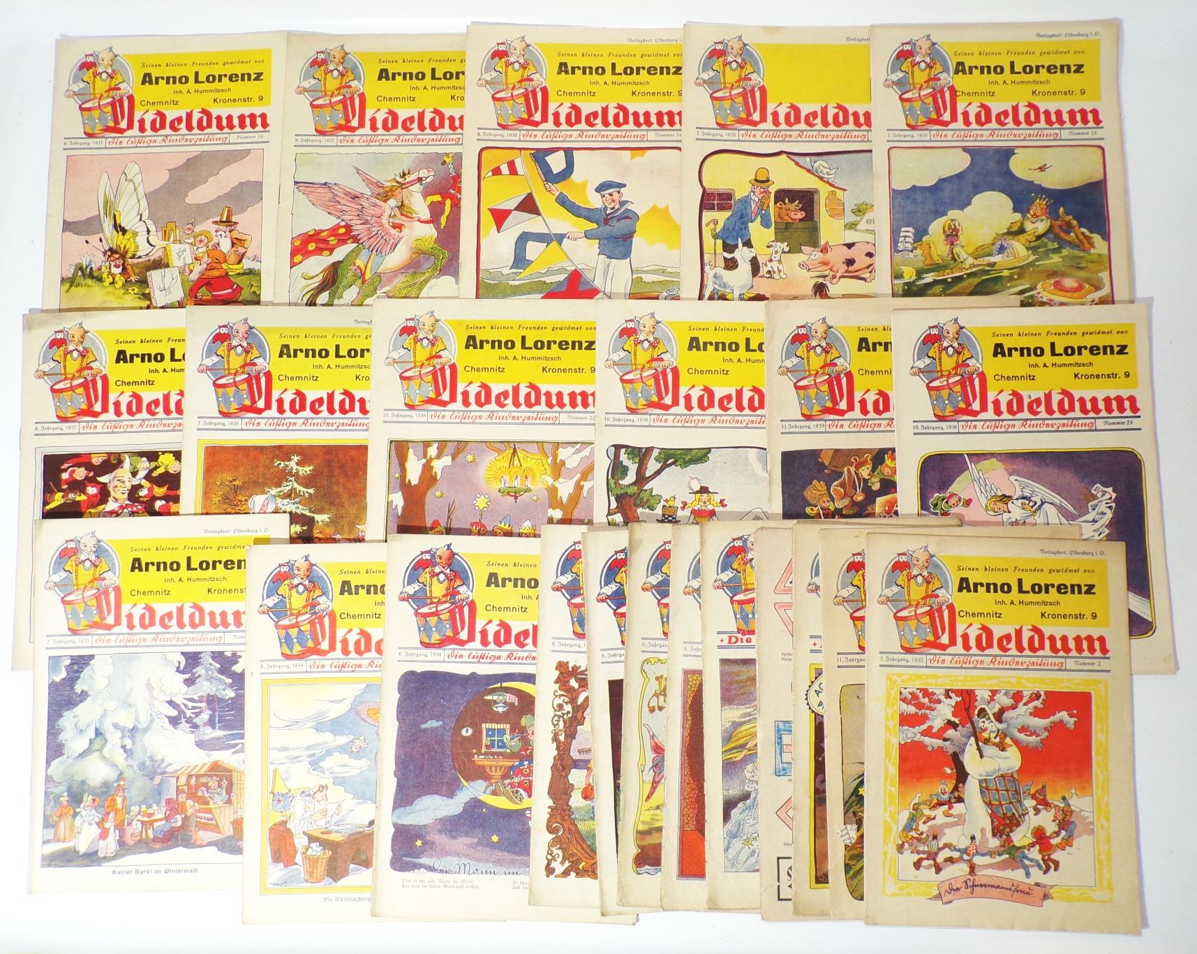 Dideldum Kinderzeitung Arno Lorenz Chemnitz 1935