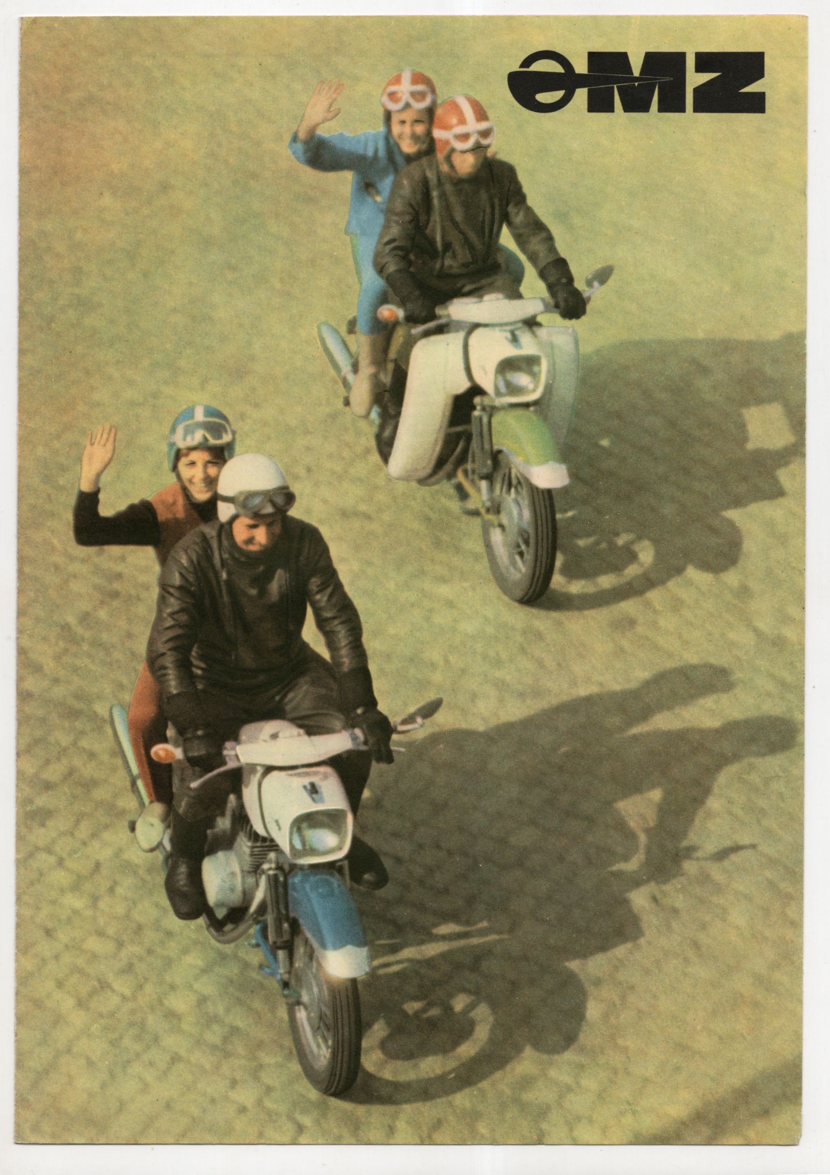 Prospekt MZ ES125 ES150 ETS 175G ETS250G 1966 original DDR