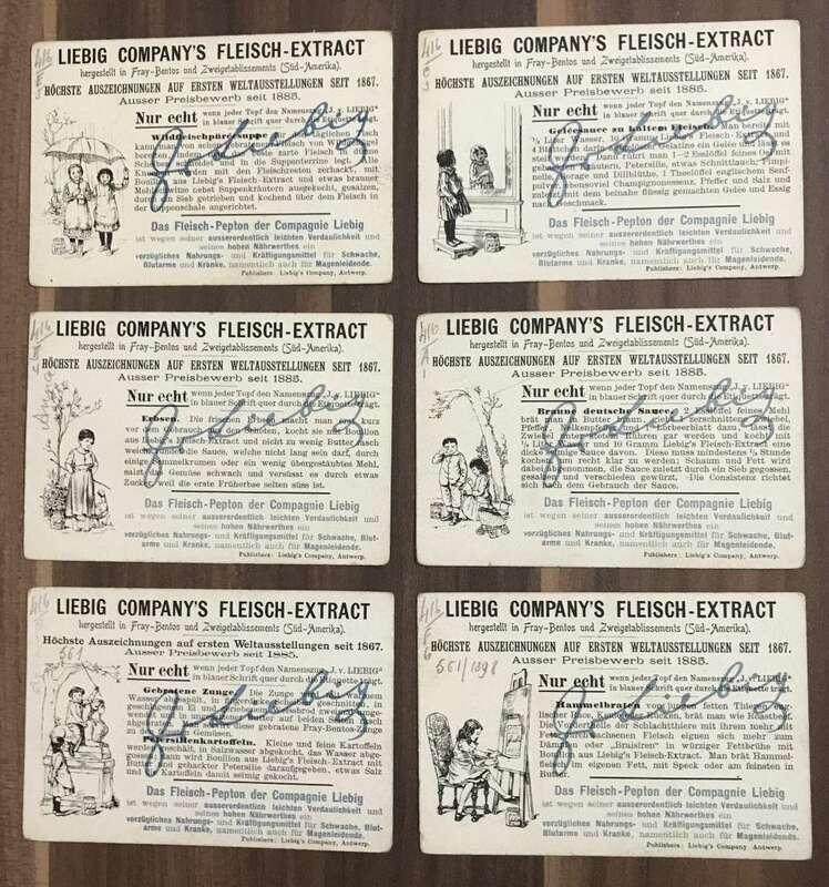 Liebig Serie 406 Sammelbilder Nachtfalter Mittel Europas Nr 406 