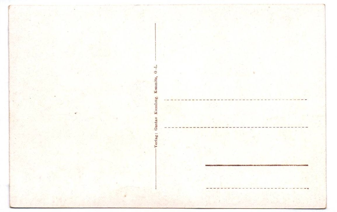 Ansichtskarte Kemnitz Oberlausitz Krieger Ehrenmal um 1920
