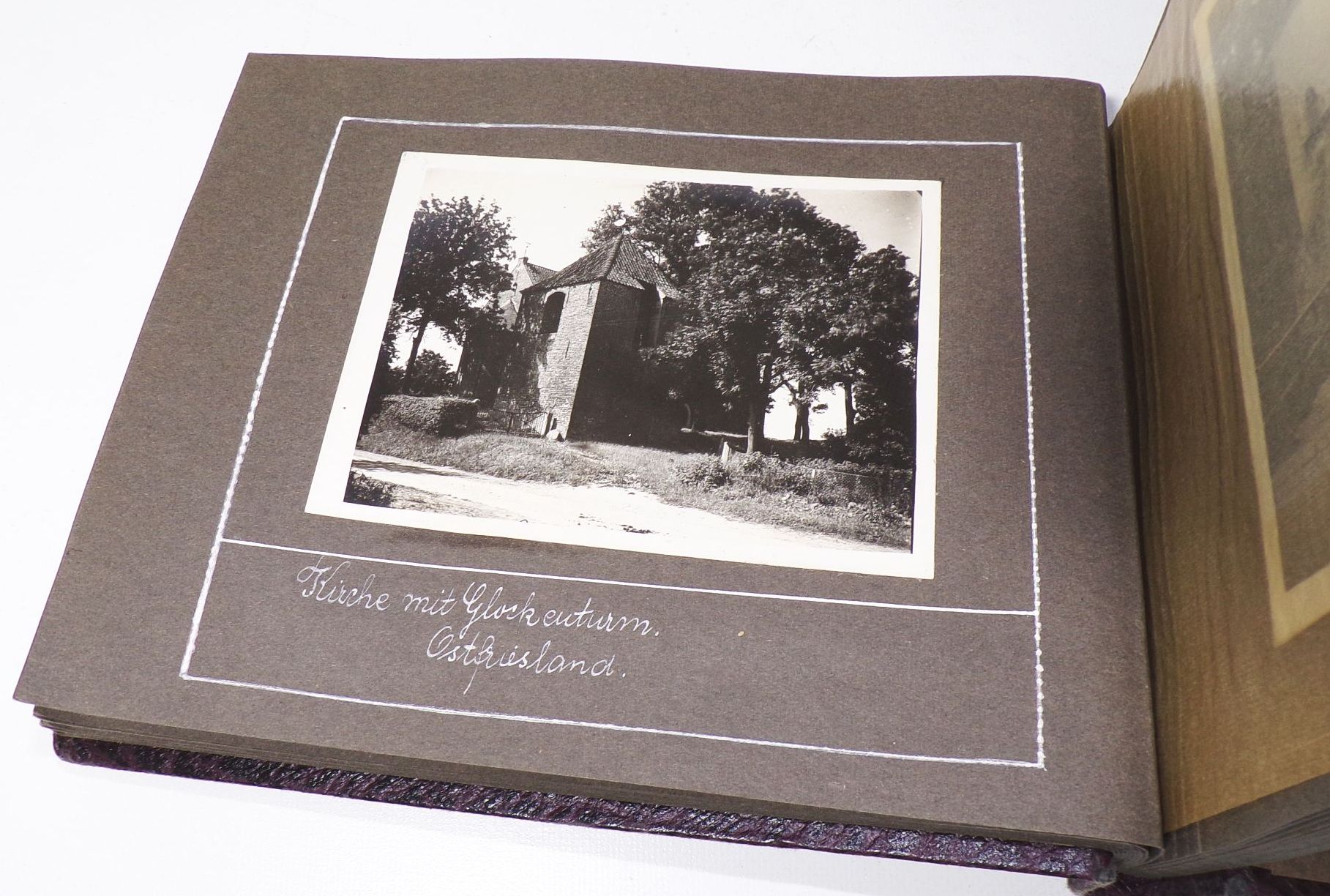 Fotoalbum Ostfriesland Windmühle Moorbagger Moor Erdöl Quelle Wietze 1925