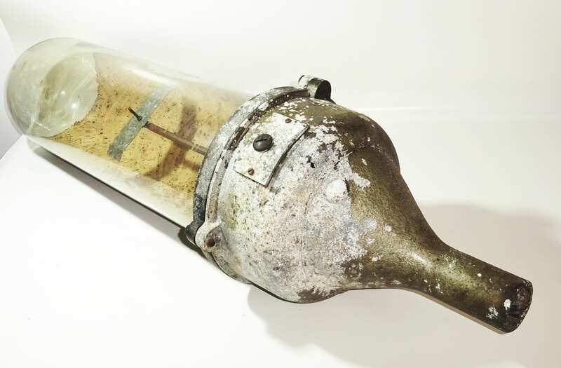 Alte Straßenlampe Tropfenlampe Leuchte Vintage Deckenlampe Loft industrial 