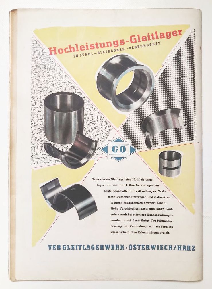 KFT 1957 Nr 7 Kraftfahrzeugtechnik DDR Kraftfahrzeugbau in der UdSSR