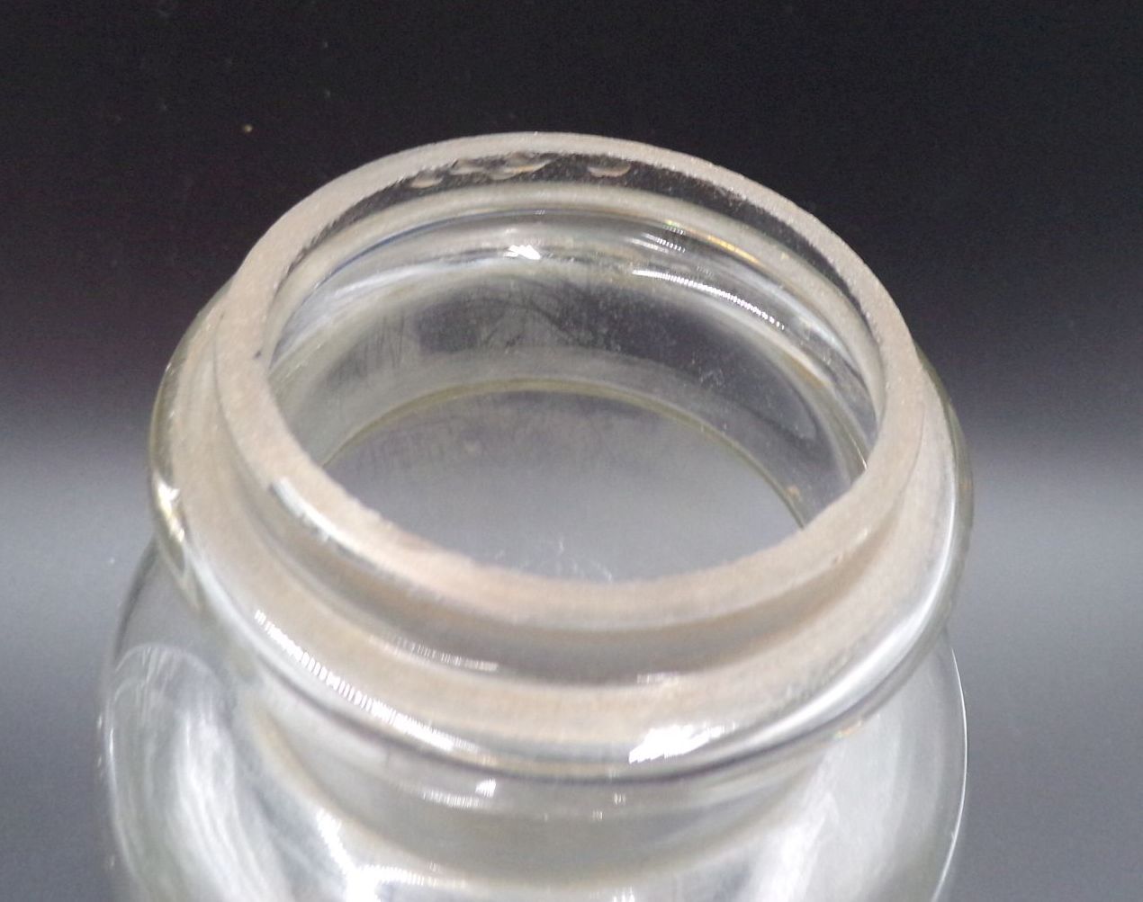 Altes Noris Bonbonglas Einmachglas Vorratsglas 2 Liter mit Deckel Deko