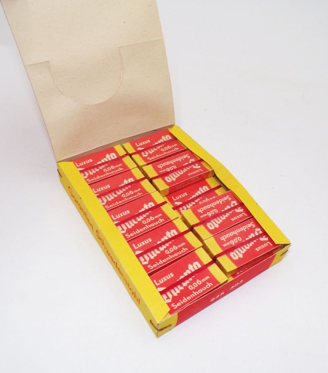Alte Rasierklingen Duranto Seidenhauch 190 Stück razor blades 