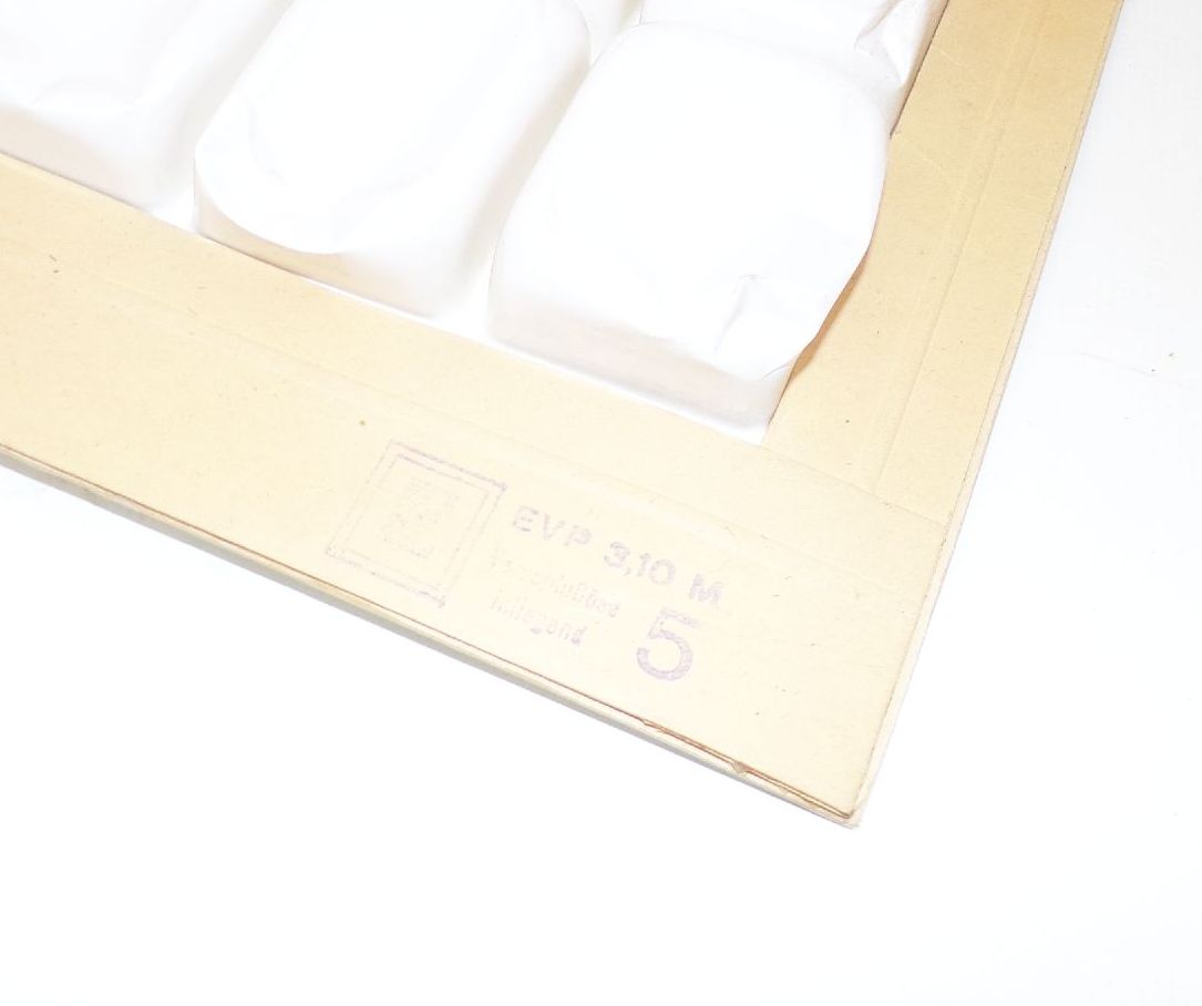 Alter DDR Adventskalender zum Selbstbefüllen 1970 er Weihnachtsmann Tiere