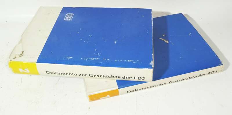 Dokumente zur Geschichte der freien deutschen Jugend 1 &2 Band FDJ 1960 !