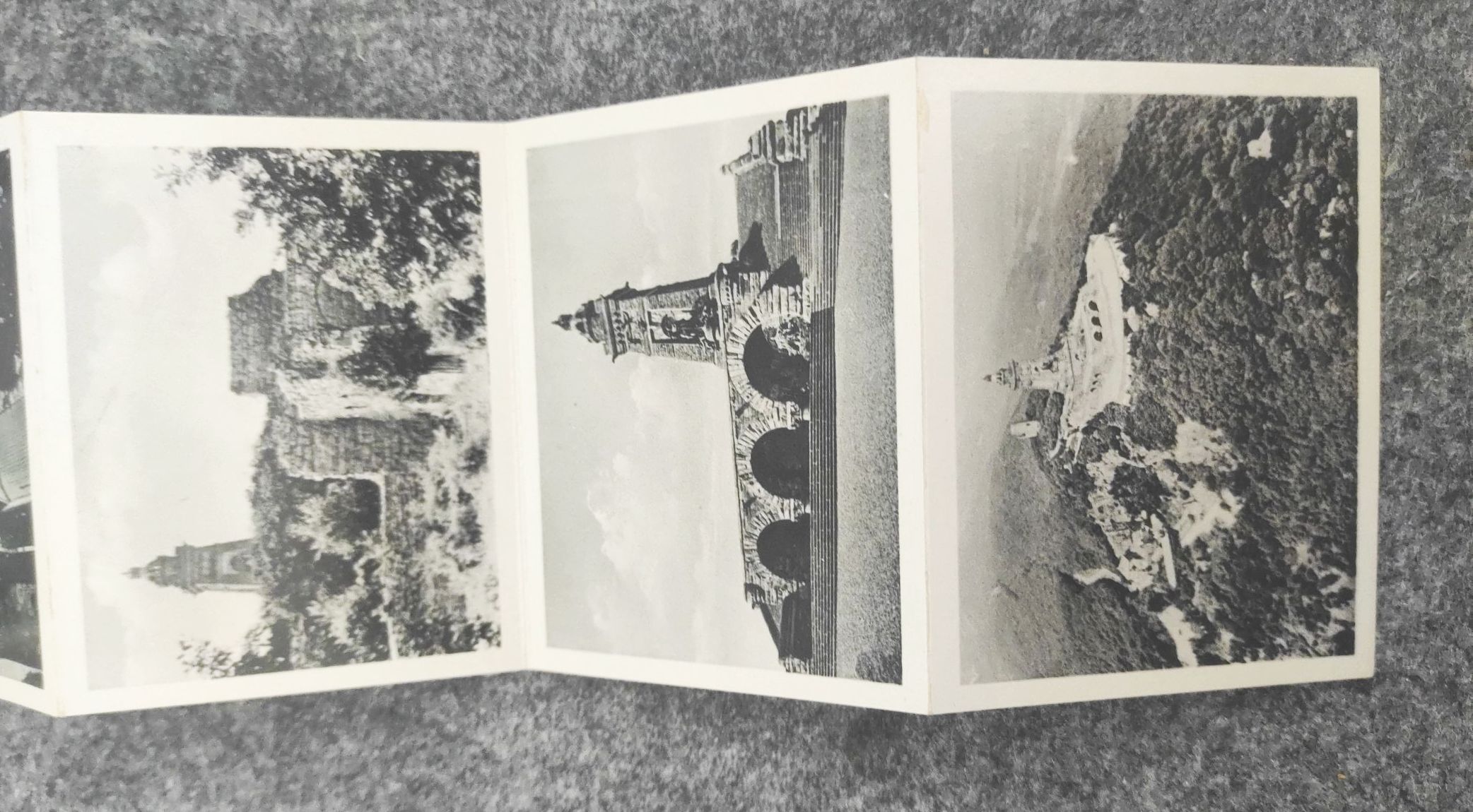 Leporello Kyffhäuser 10 Bilder DDR 1957 Leporello Kyffhäuser 10 Bilder DDR 1957