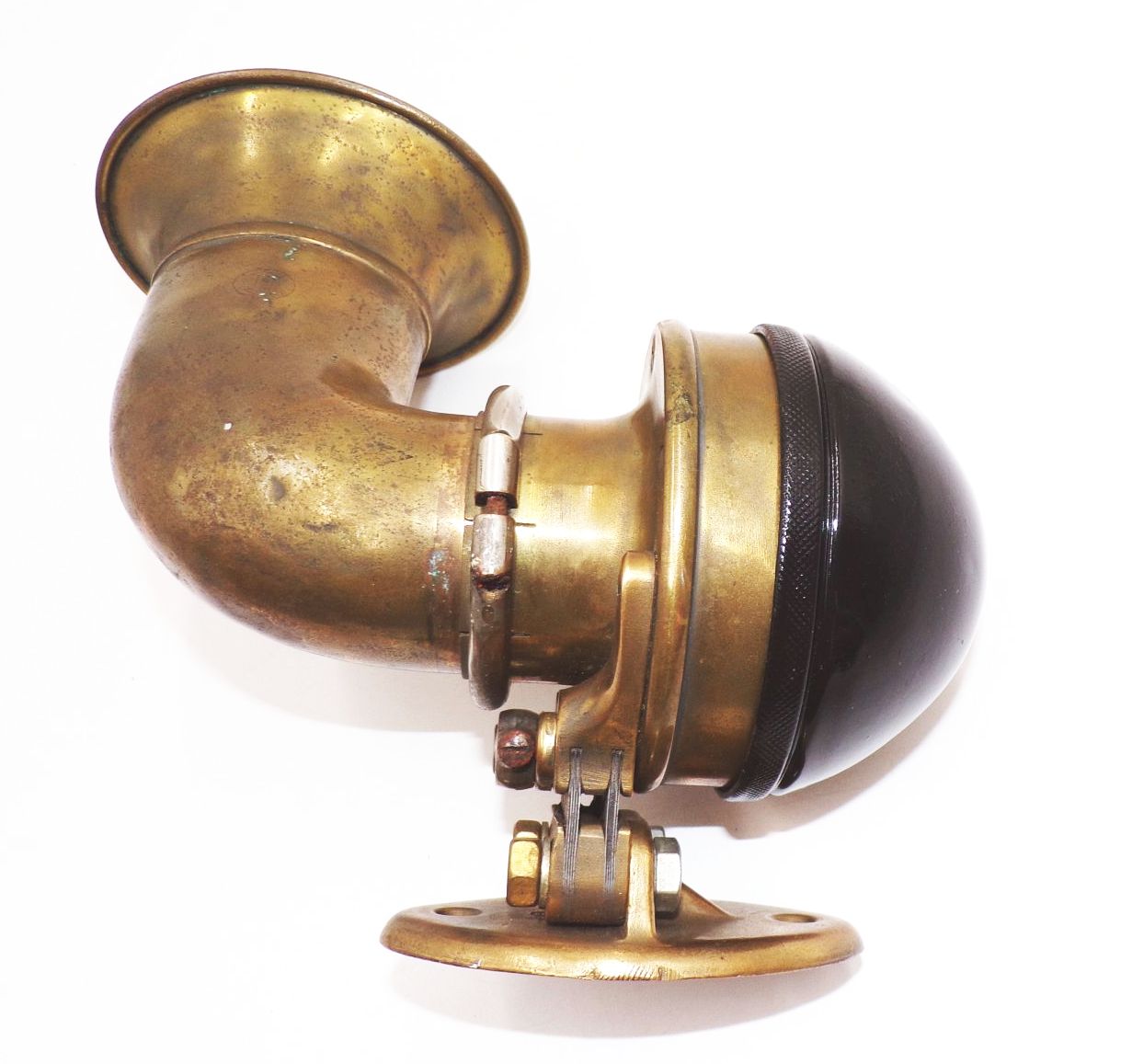 Alte Bosch Trichterhupe Hupe Horn Vorkrieg Antik Messing Oldtimer