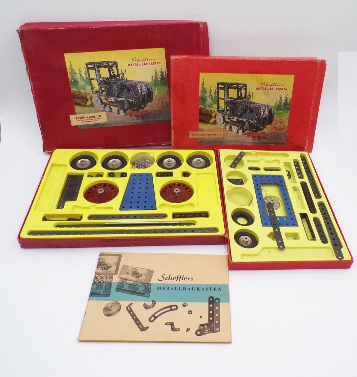 Schefflers Metallbaukasten 2 Stück