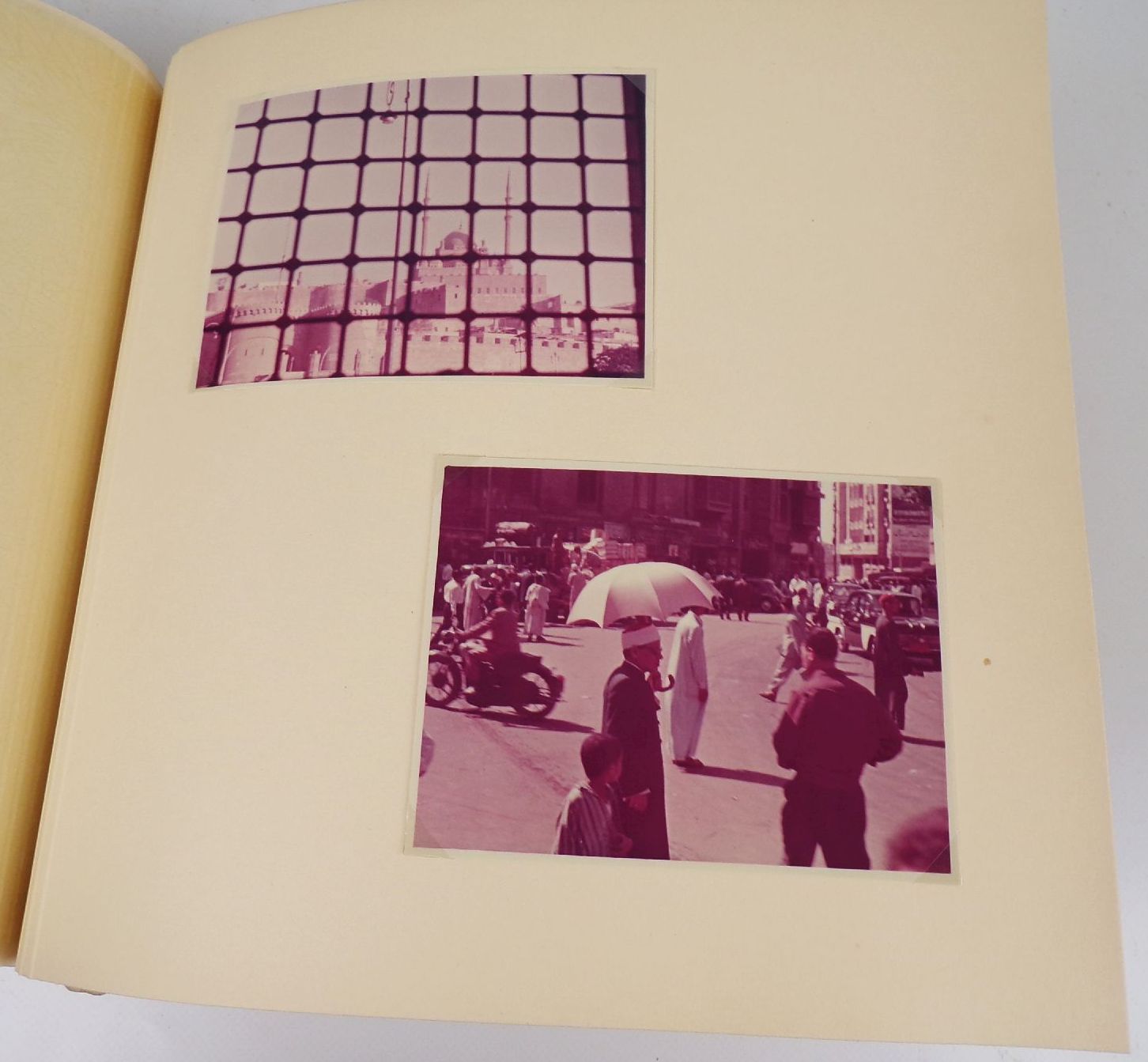 Fotoalbum DDR Ägypten Reise 1958 Lufthansa Pyramiden Horst Siegert Riesa 