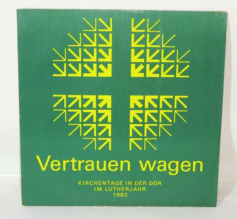 Vinyl LP Vertrauen wagen Kirchentag in der DDR im Lutherjahr 1983