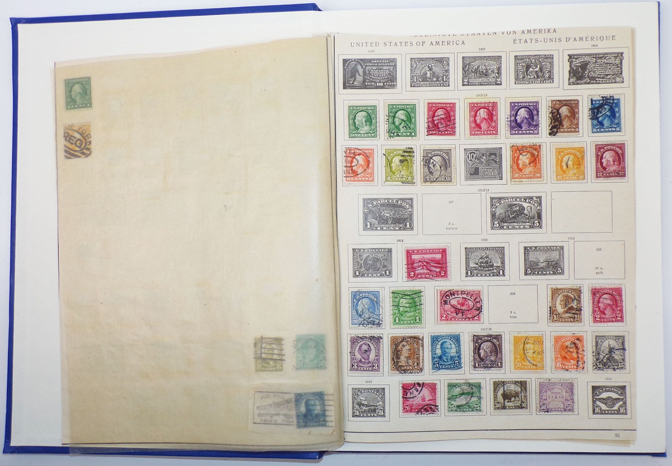 USA Briefmarken Konvolut Briefe