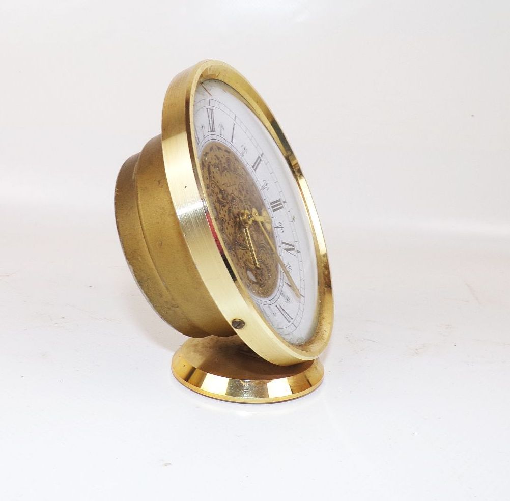 Ruhla Wecker Römische Ziffern 70er 80er Jahre vintage