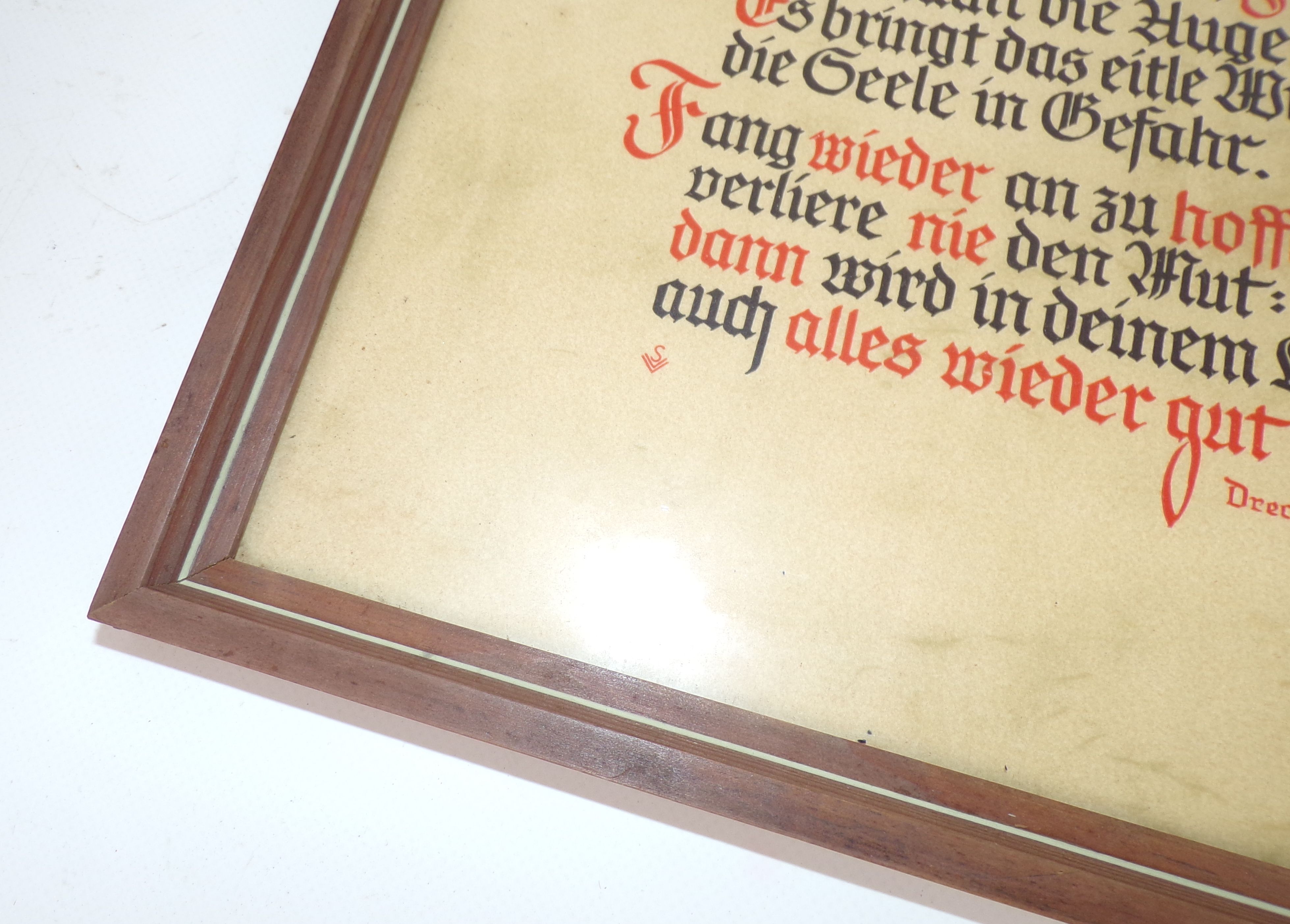 Alter Spruch Lerne Glauben Drechsler Bilderrahmen Zitat Altdeutscher Vers Alter Spruch Lerne Glauben Drechsler Bilderrahmen Zitat Altdeutscher Vers