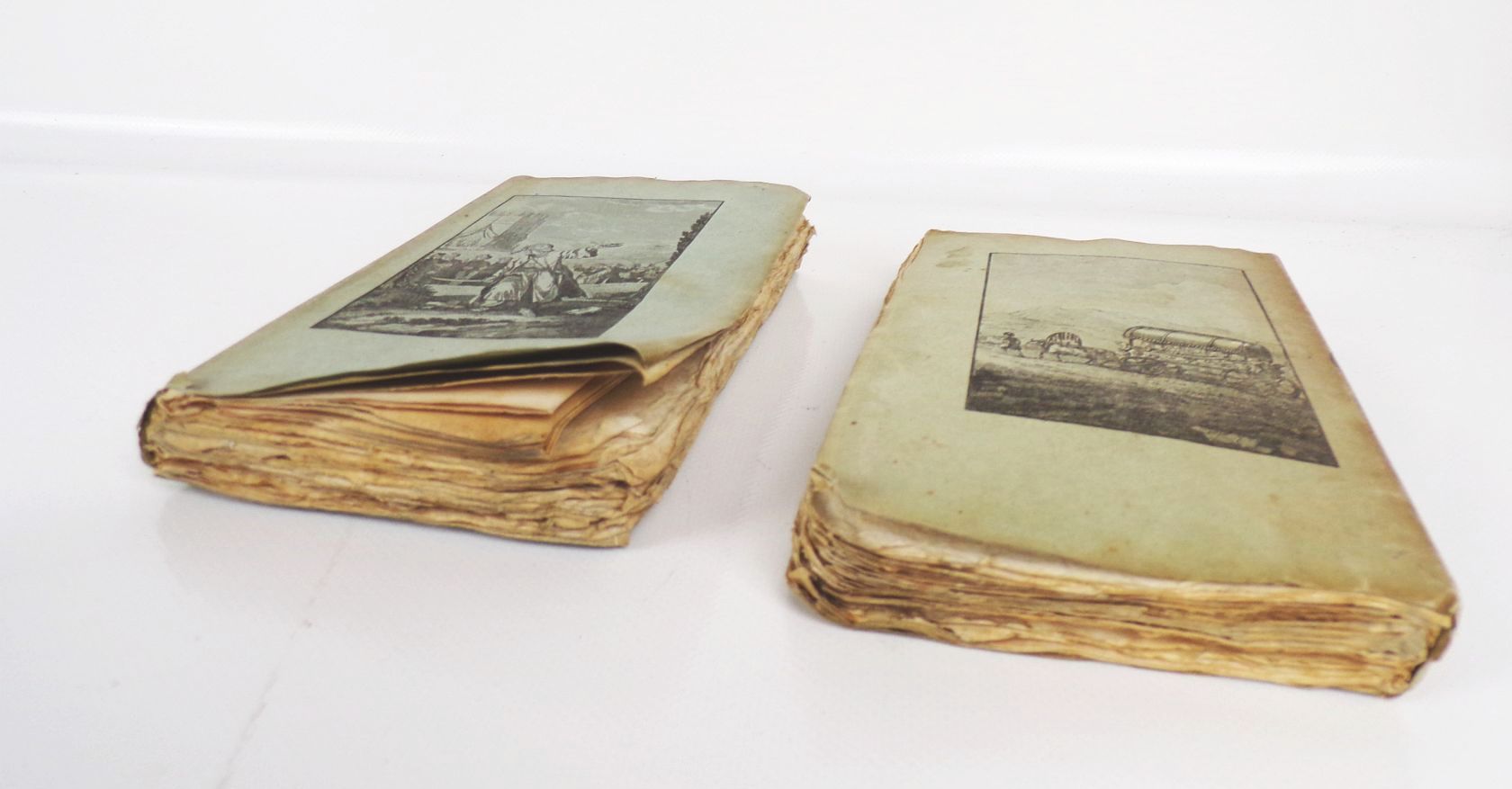 Türkei 3 Bände Miniaturgemälde aus der Länder und Völkerkunde 1824 Kupfer