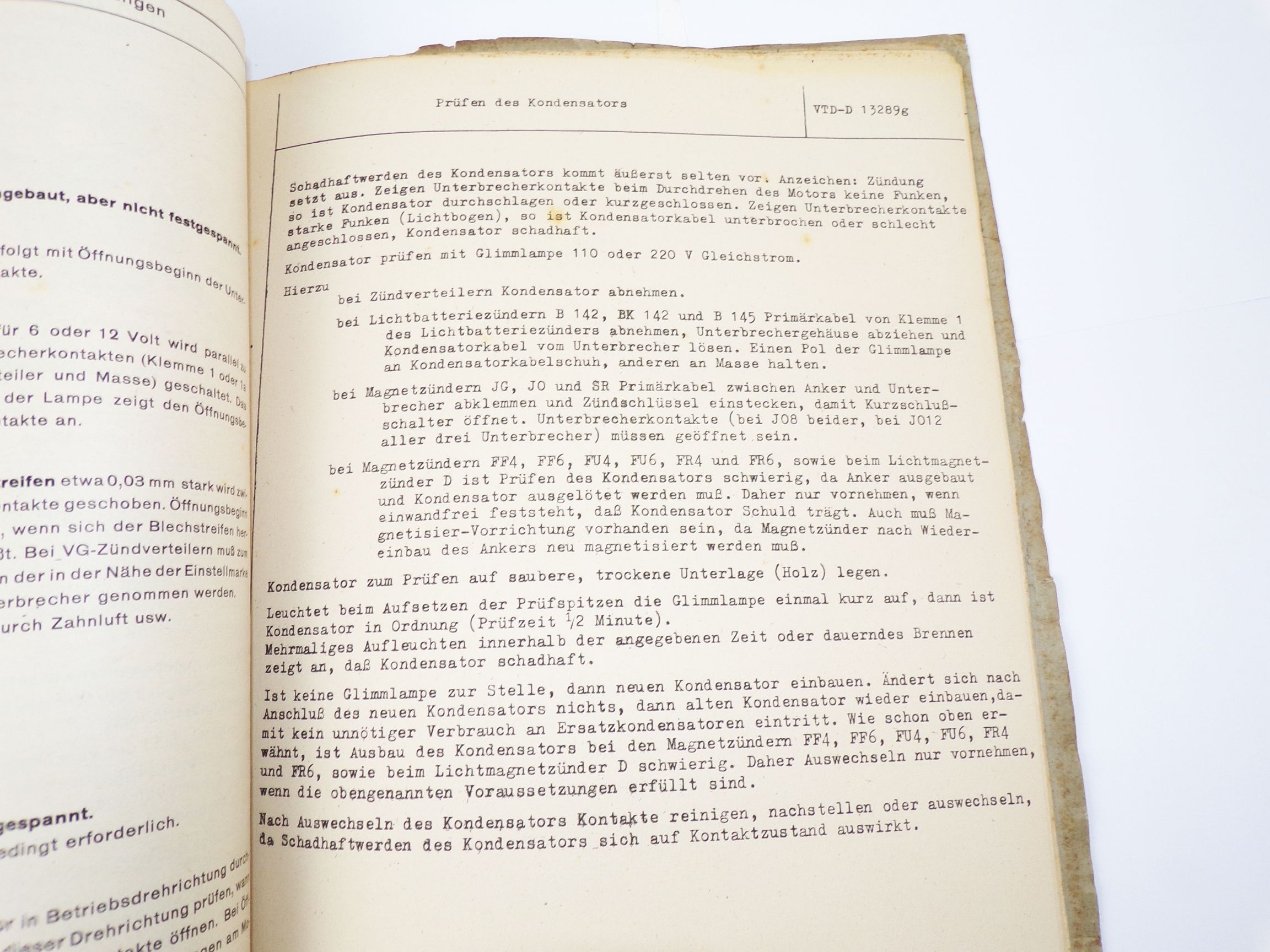 Bosch Störungssuche und Störungsbehebung 1942 1943 kfz Oldtimer Bosch Störungssuche und Störungsbehebung 1942 1943 kfz Oldtimer