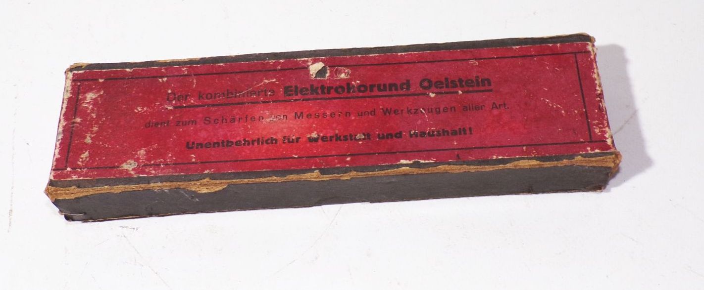 Elektrokorund Ölstein Abziehstein Schleifstein 