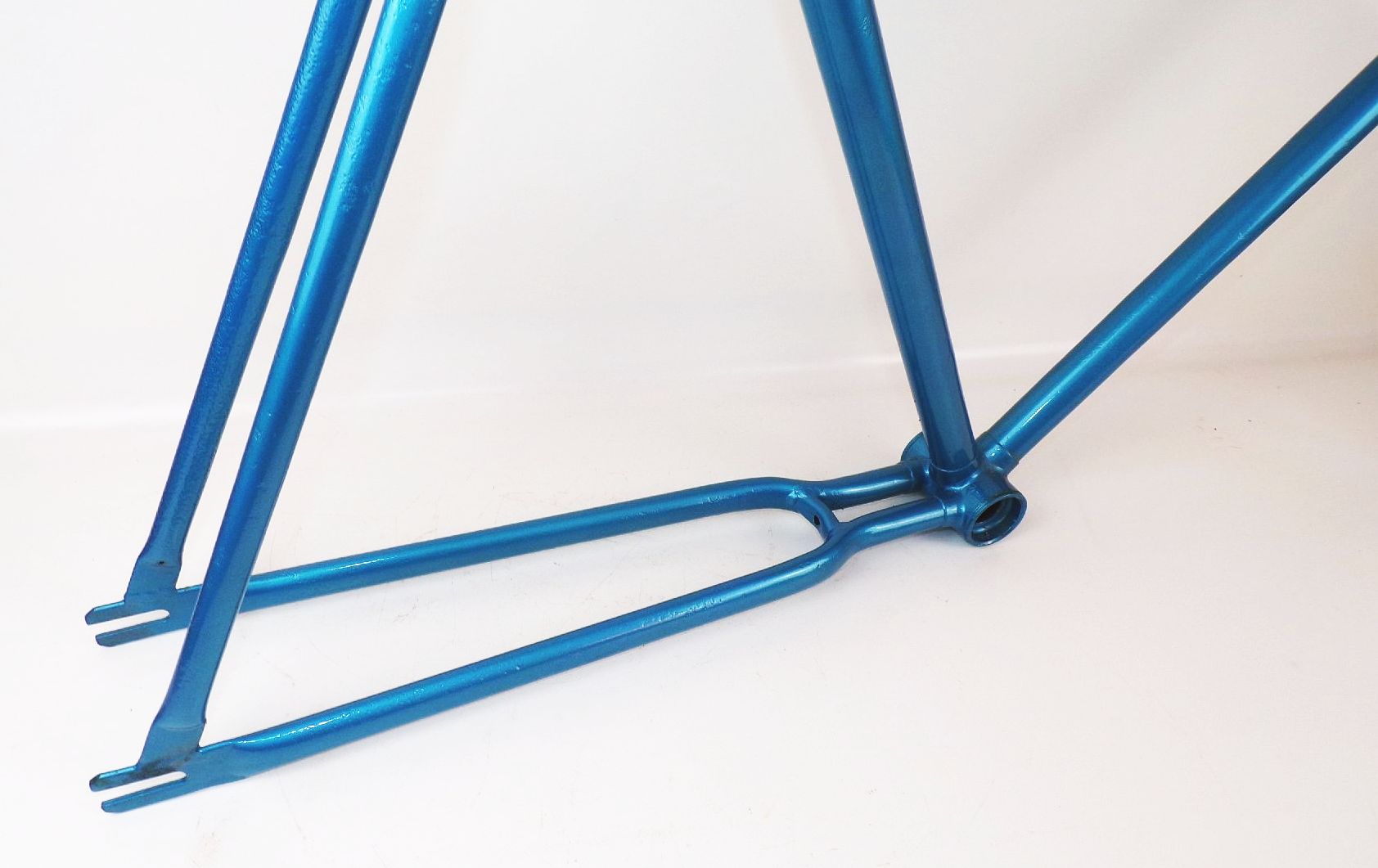 Alter Fahrradrahmen wohl Mifa 26 Zoll Herrenrad mit Fahrradgabel lackiert DDR