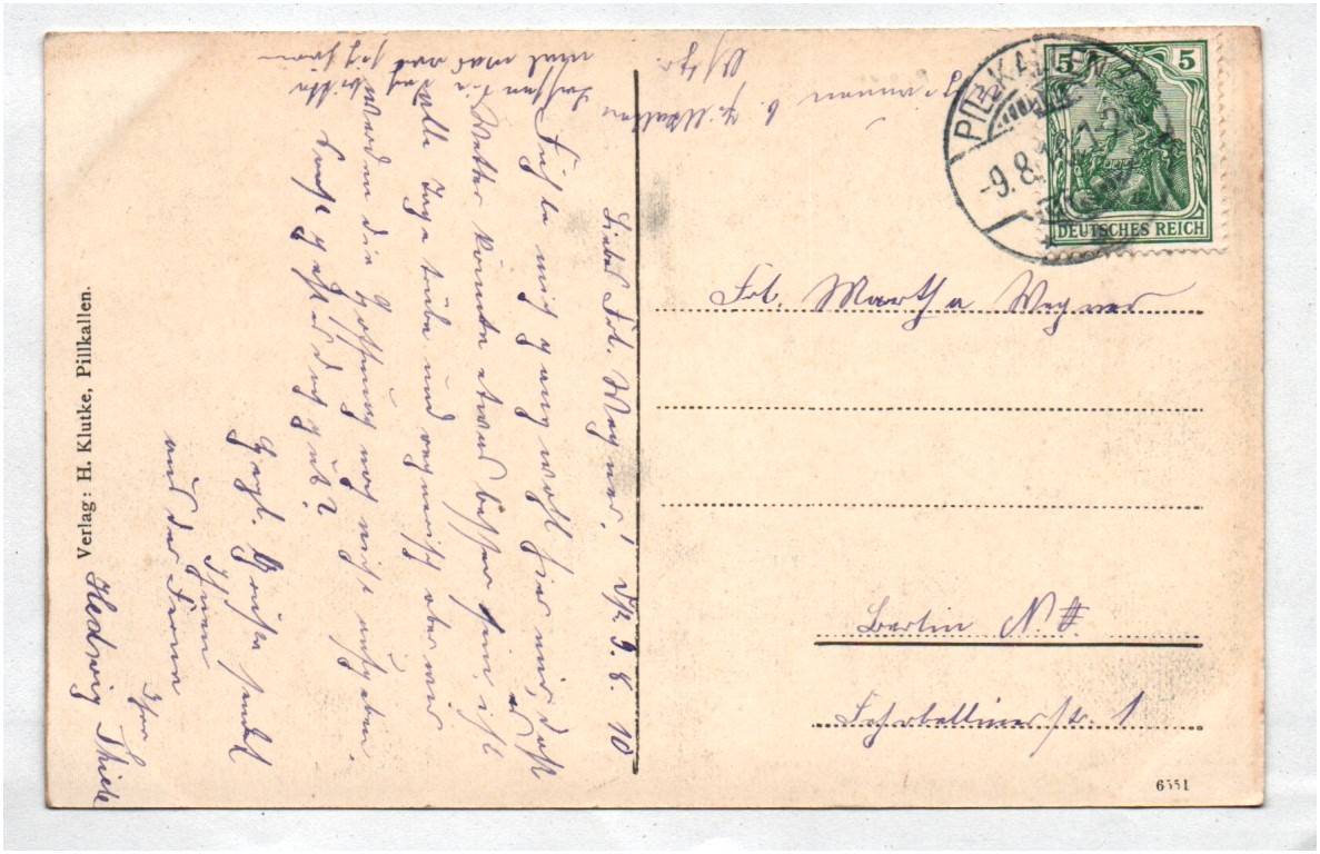 Ak Pillkallen Rathaus 1910 Ostpreußen 