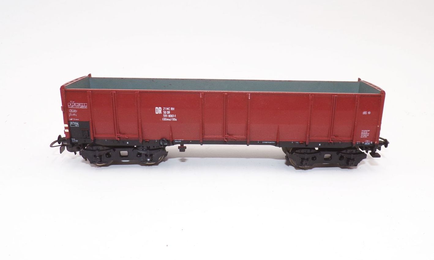 Piko Hochbordwagen DR braun Spur H0 4achser Piko Hochbordwagen DR braun Spur H0 4achser