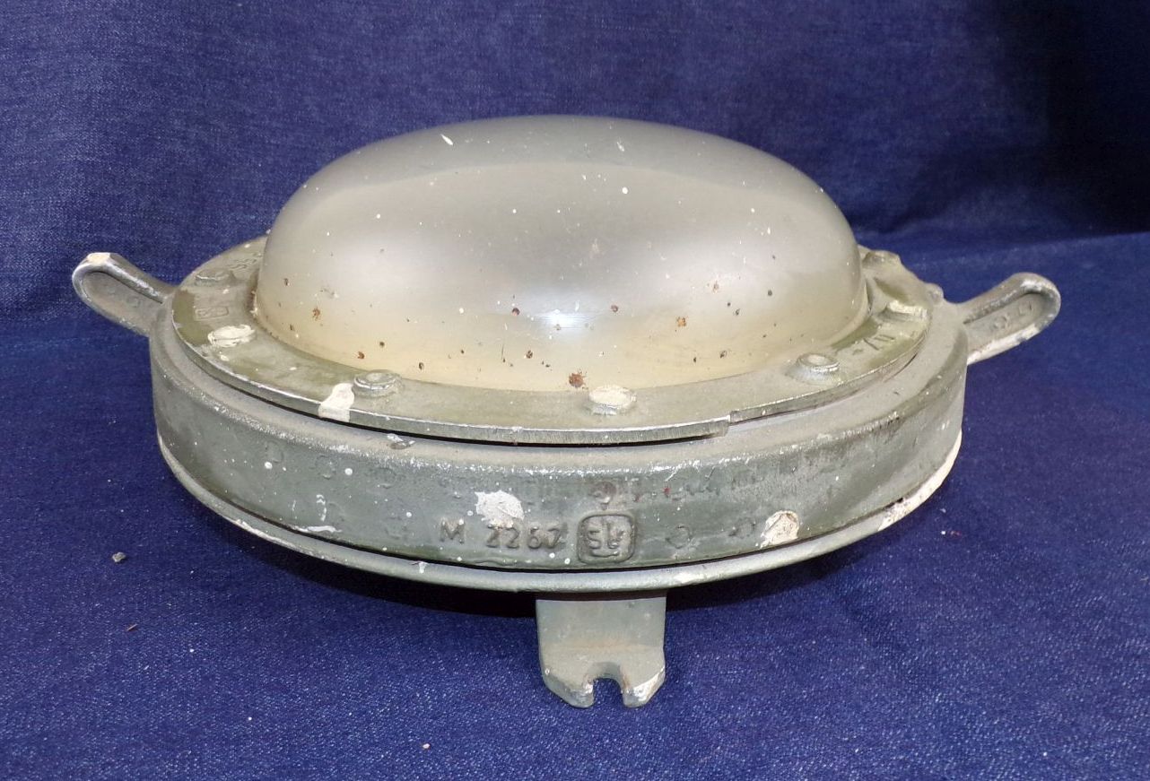 Alte Deckenleuchte Bunkerlampe Ex Rund E14 E27 Wandlampe Loft Industrie