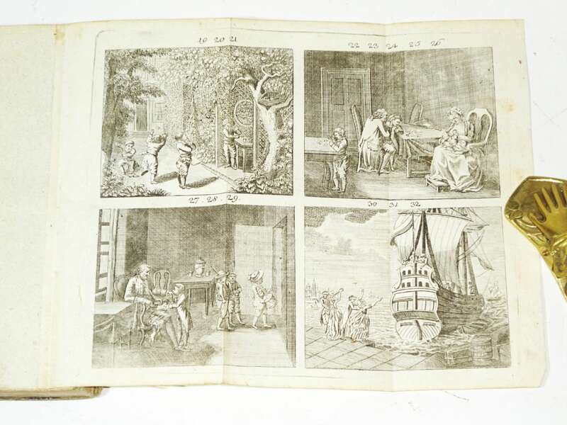 Kleine Seelenlehre für Kinder von Campe 1784 Kupfer