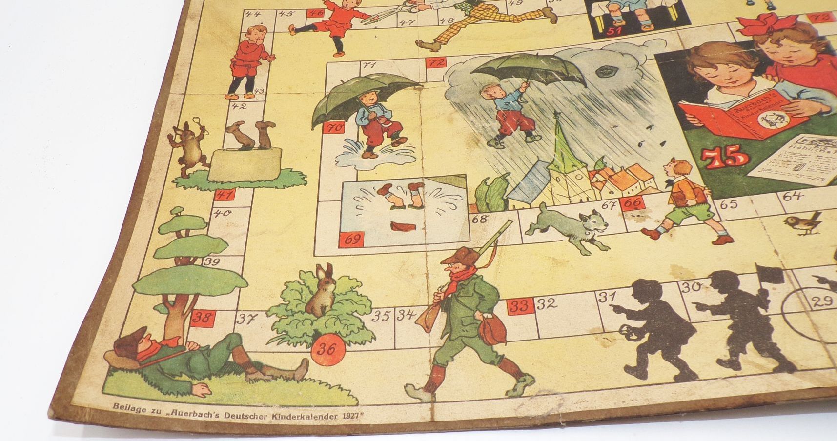 Das Struwwelpeter Spiel Fritz Baumgarten Auerbach Beilage 1927