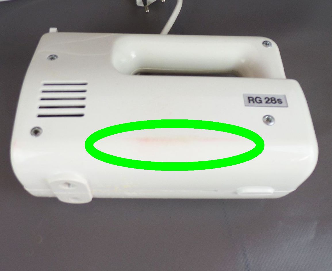 RG28s Mixer DDR Handrührgerät weiß Schneebesen Pürierstab Knethaken OVP Set RG28s Mixer DDR Handrührgerät weiß Schneebesen Pürierstab Knethaken OVP Set