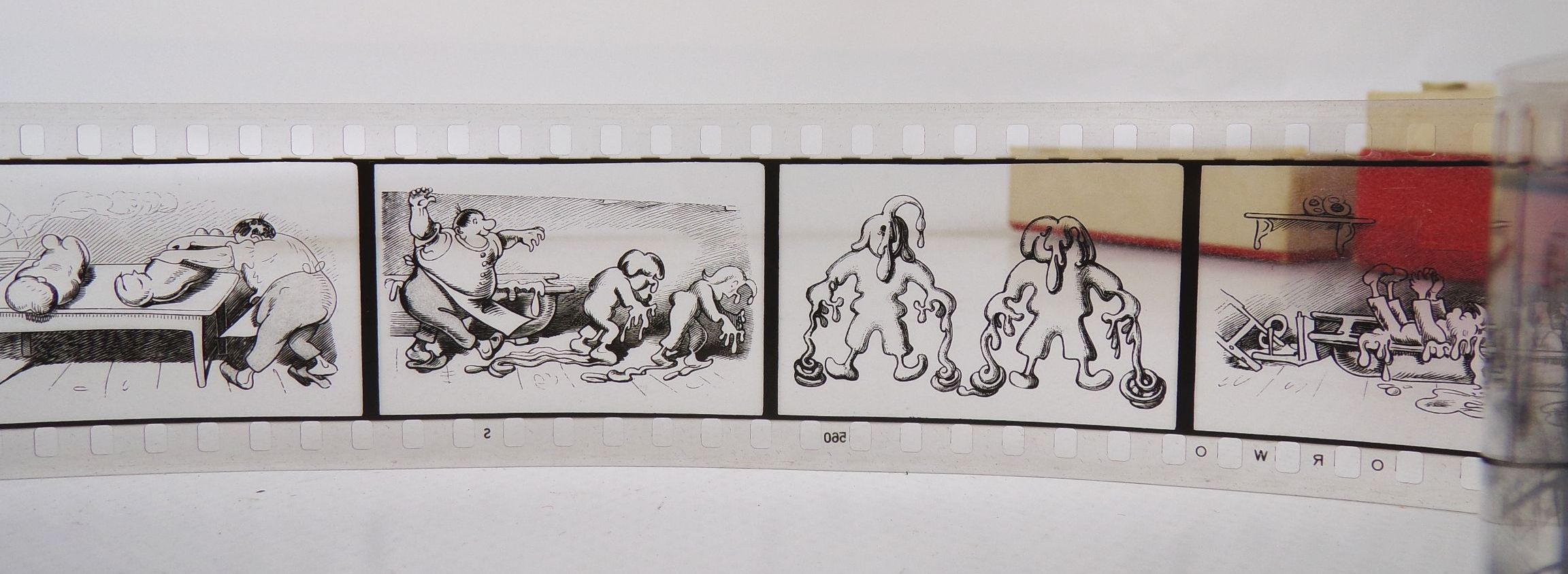 Rollfilm Box Max und Moritz Eine lustige Bubengeschichte E W Dia 6 Filme