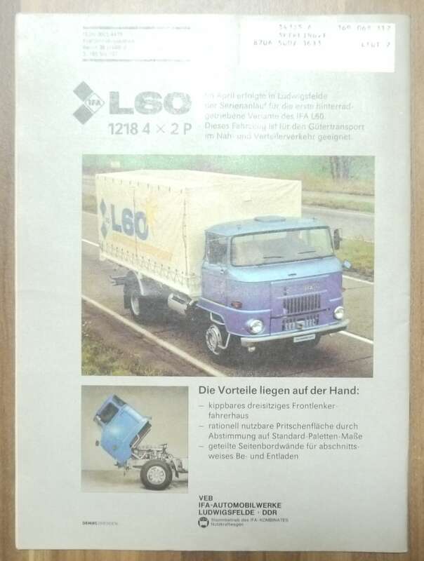 IFA Mobile DDR Zeitschrift KFT Juni 1989 IFAL60 VEB Verlag Kraftfahrzeugtechnik