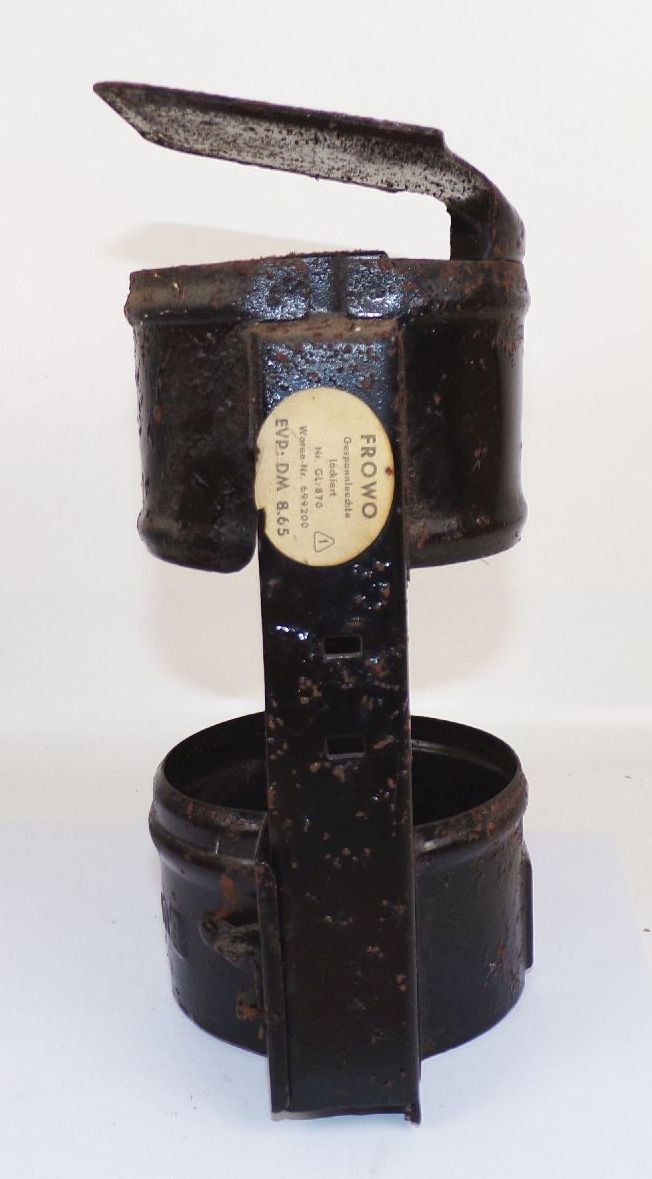 Alte Frowo Gespannleuchte Metall Petroleumlampe Metall Einsatz 