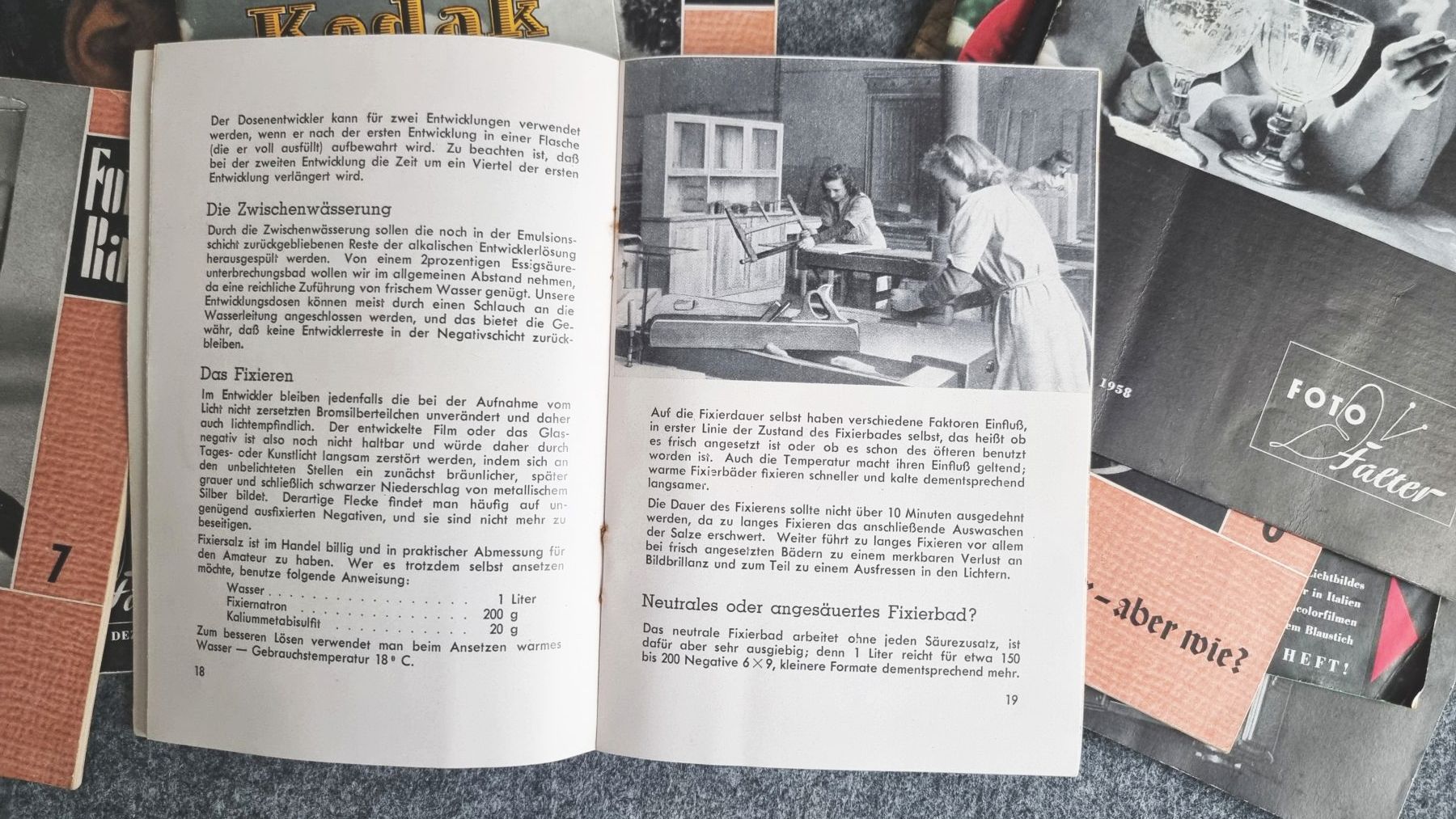 Kodak Broschüren Foto Rat 50er Jahre Hefte 12 Stück alte Fotografie Hefte AGFA Wolfen