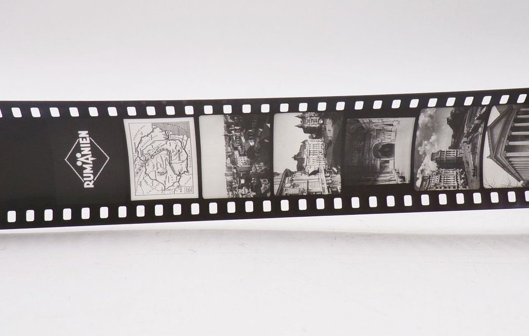 Vintage Diafilm Rumänien 50 Bilder 35 mm Rollfilm Vintage Diafilm Rumänien 50 Bilder 35 mm Rollfilm
