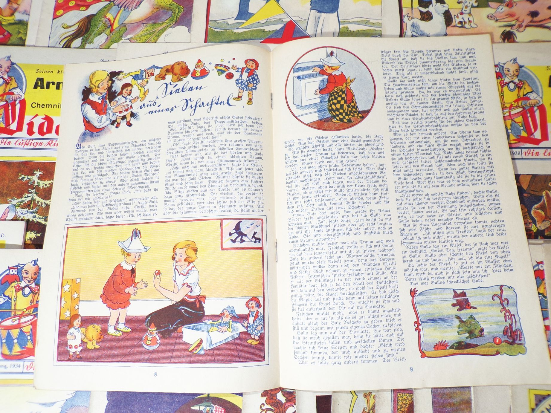 Dideldum Kinderzeitung Arno Lorenz Chemnitz 1935