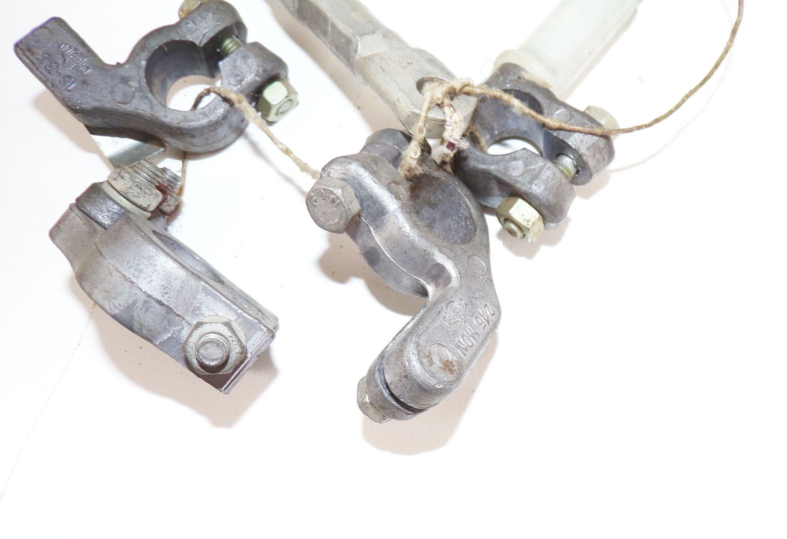 Batterieklemmen Set für Wartburg DDR Ware mit Anschlußkabel