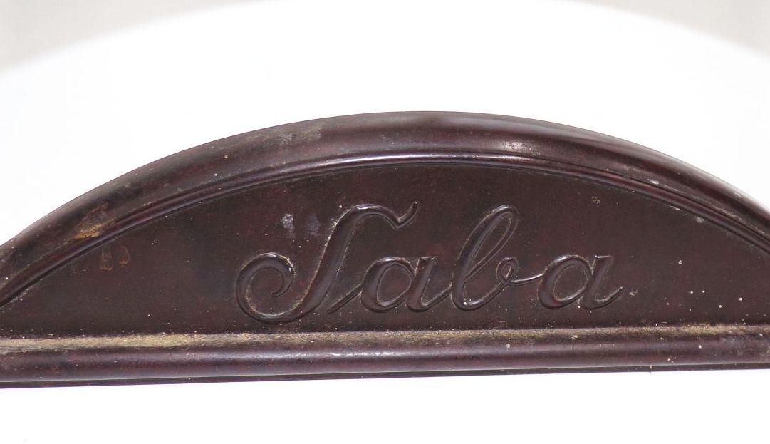 Saba Bakelit Ersatzteil Front Schürze 