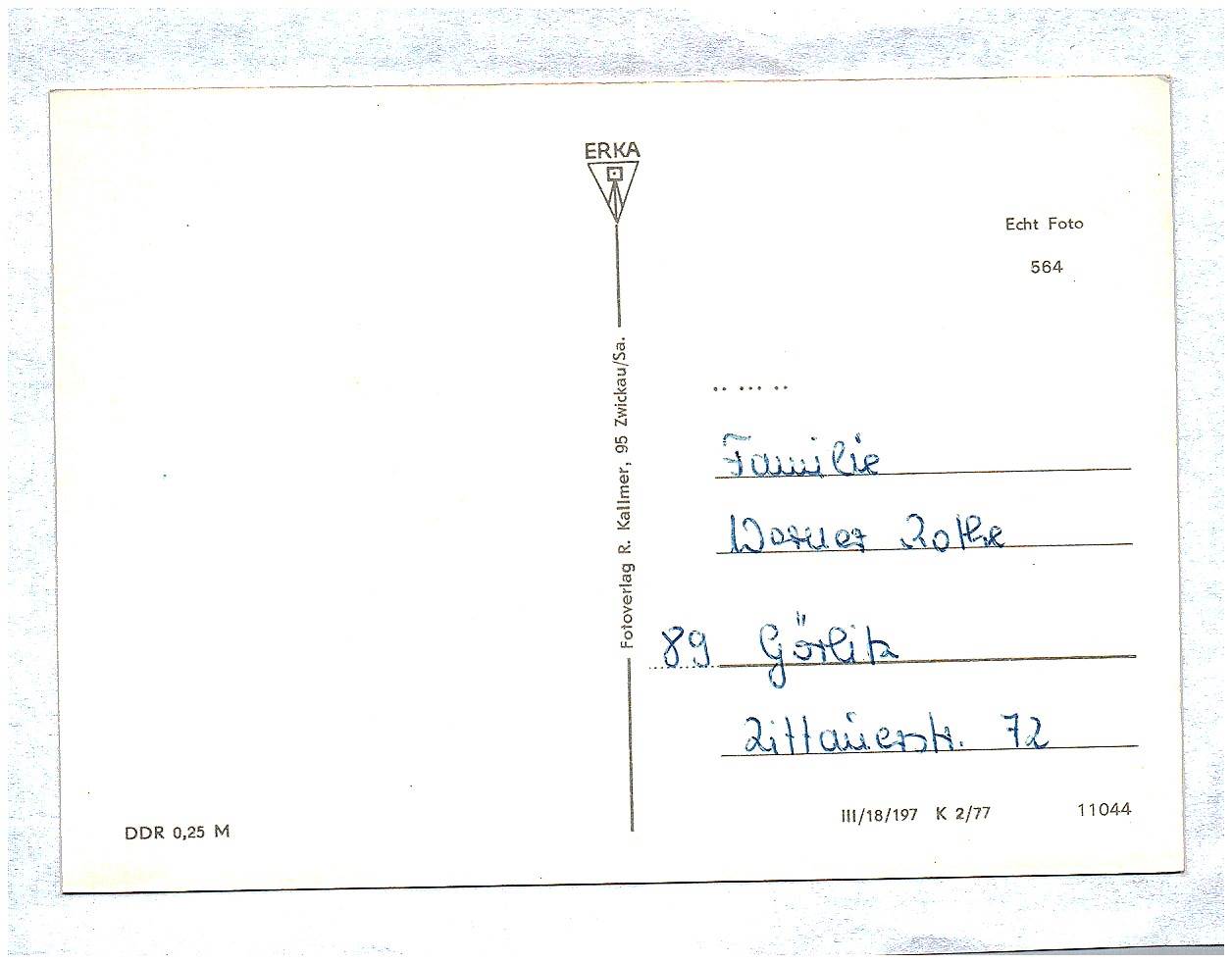 Ak Weissbach Kreis Zwickau in Sachsen DDR Ak Weissbach Kreis Zwickau in Sachsen DDR