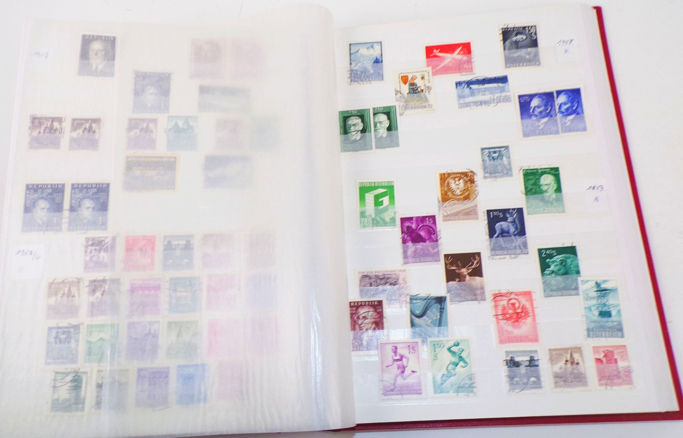 Österreich Briefmarken ab 1854 Austria aus Nachlass