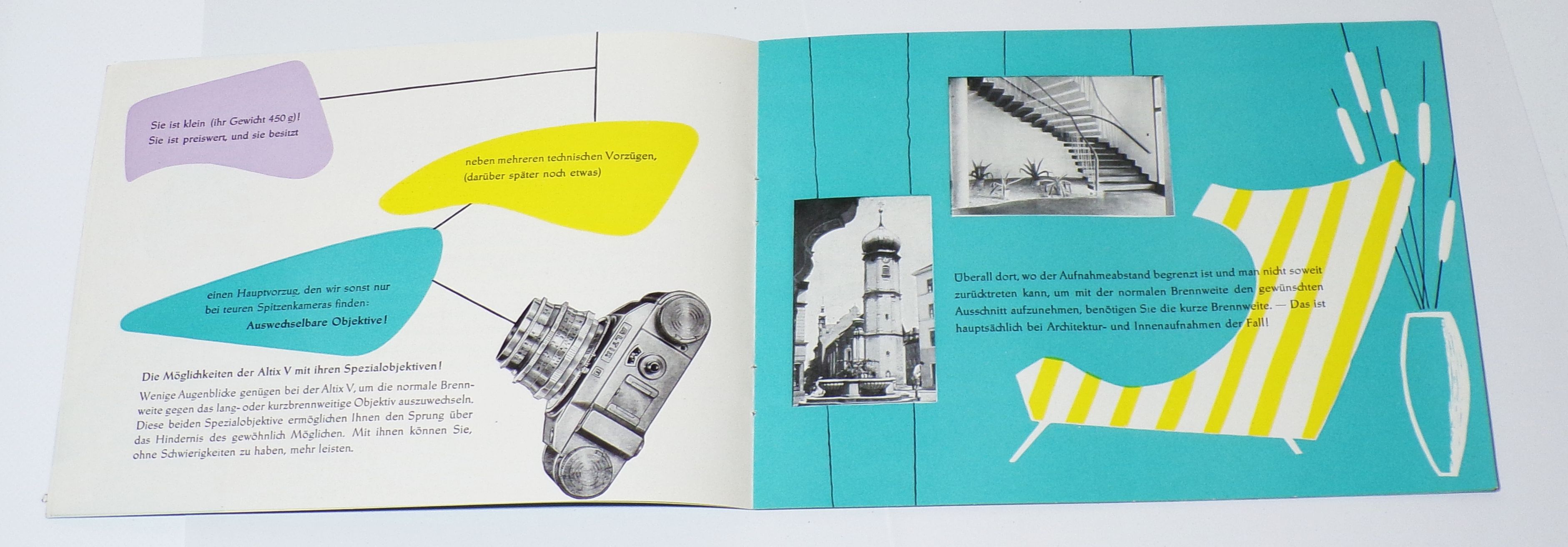 Altix V Altissa Fotoapparat Kamera 1956