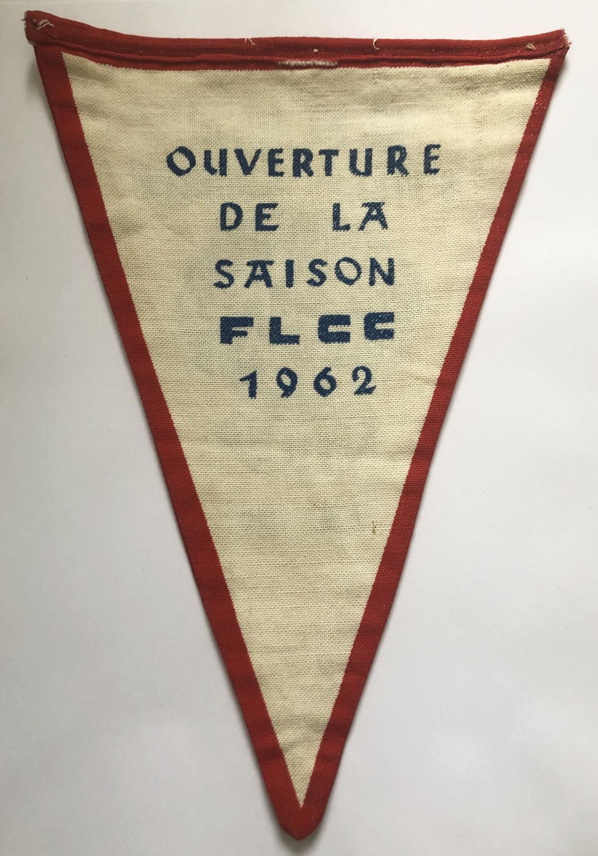 Camp Des Villes Jumelees Camping Caravanning Club ESCH SA Mai 1962 Wimpel